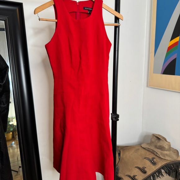 Banana Republic Vibrant Red Mini Dress - Picture 6 of 11